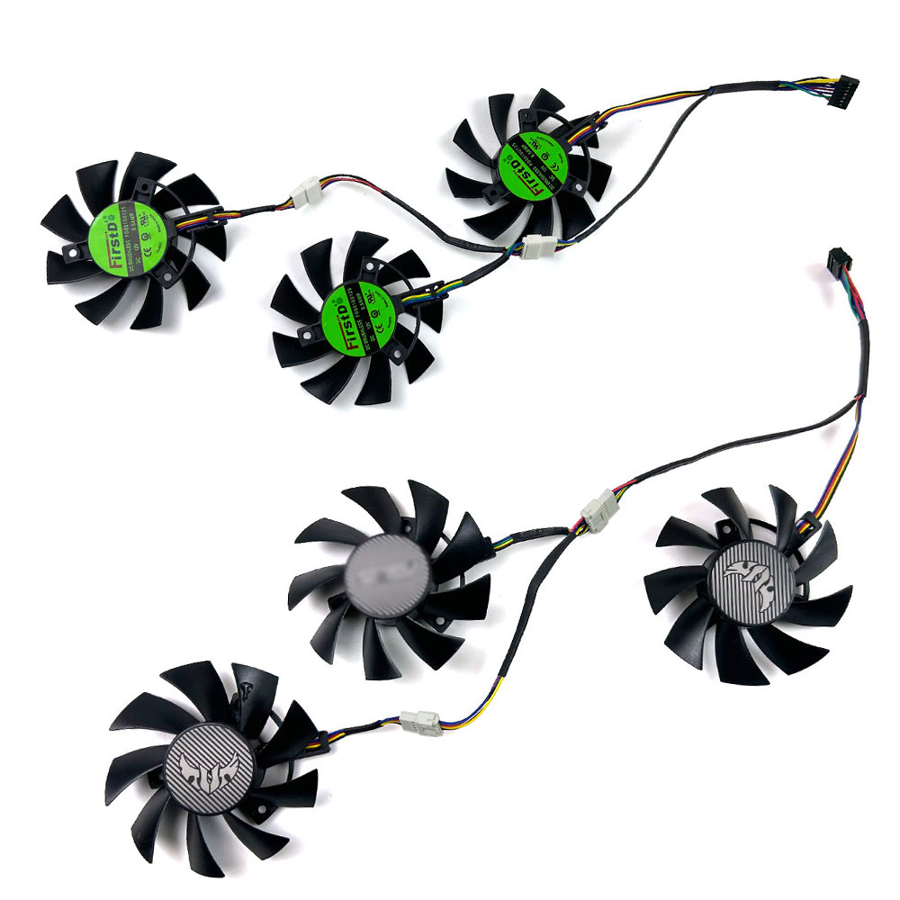 Rx 5700 Xt 8Gb Video Card - Kipas Pendingin Baru 75Mm 7pin FD8015U12D