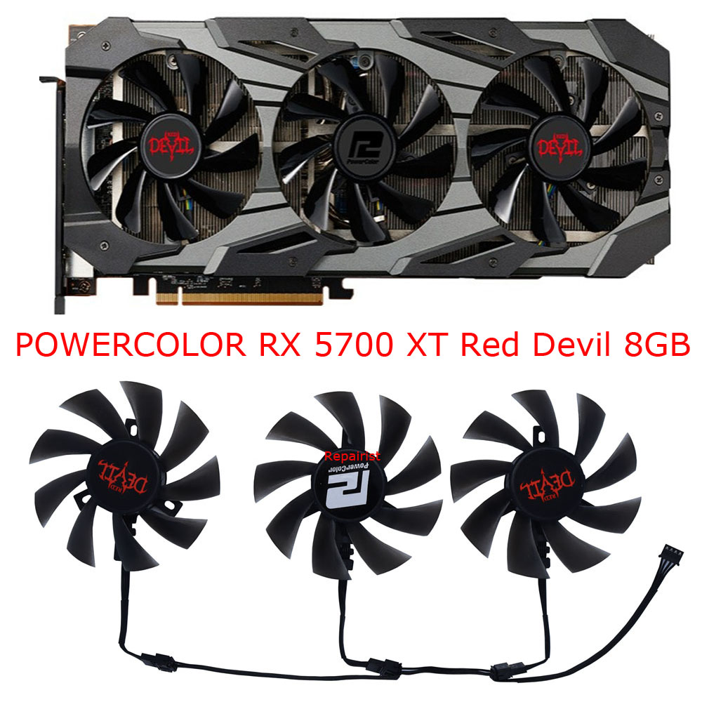 3 Buah/Set, DIY T129215BU, Kip - Rx 5700 Xt 8Gb Video Card ulasan dan harga