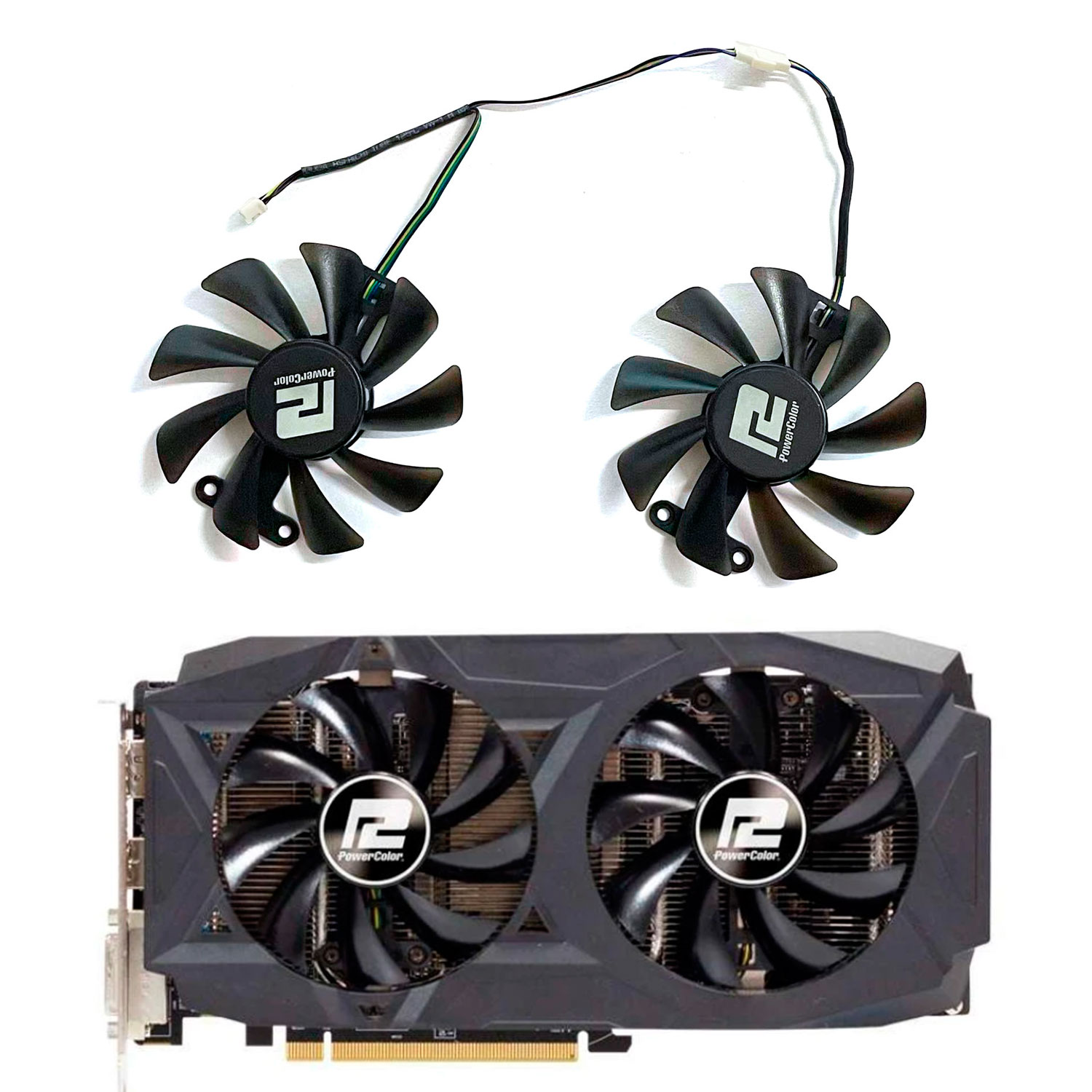 Untuk kipas pengganti kartu gr - Rx 580 8Gb 2048Sp Gpu ulasan dan harga
