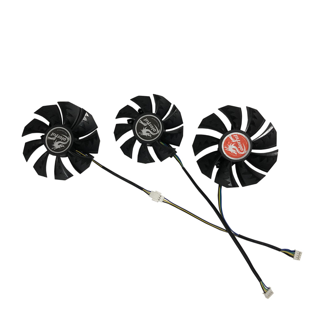 3 buah/Set 75MM * 1 + 85MM * 2 - Rtx 3080 10Gb Gpu ulasan dan harga